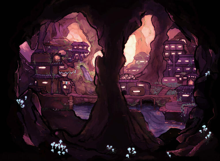 Grotto in the Underdark