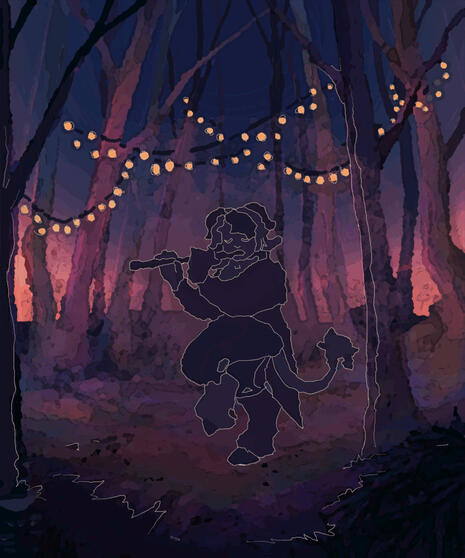 Dreams of Electric Sheep, but they also play flute