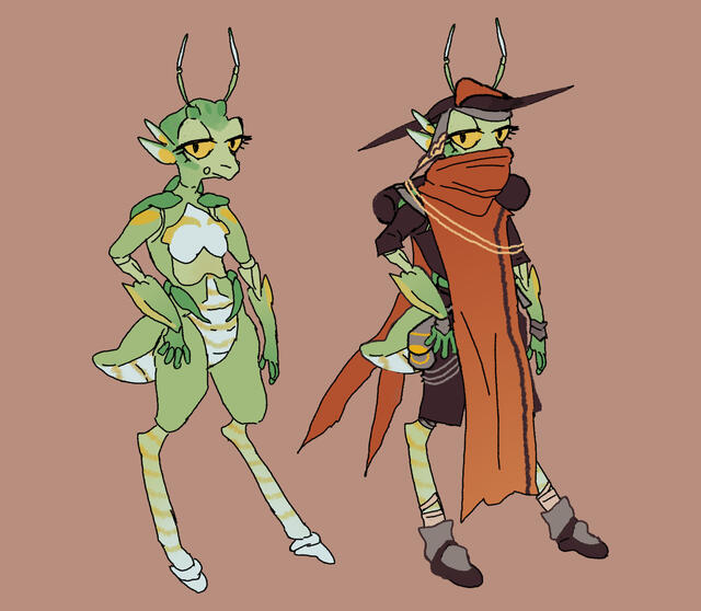 Praying Mantis Cowboy