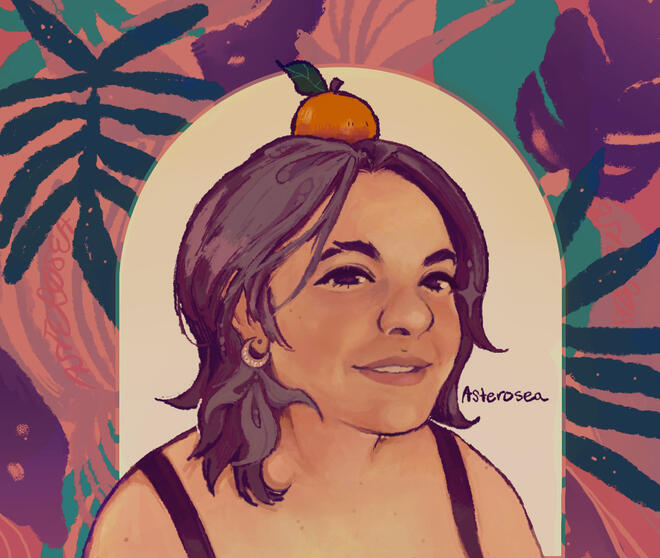 Orange Portrait